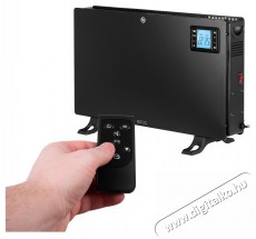 ECG TK 2080 DR Black Szabadon &aacute;ll&oacute; meleg levegős konvektor H&aacute;ztart&aacute;s / Otthon / K&uuml;lt&eacute;r - Fűt&eacute;s - Konvektor - 399594