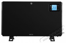 ECG TK 2080 DR Black Szabadon &aacute;ll&oacute; meleg levegős konvektor H&aacute;ztart&aacute;s / Otthon / K&uuml;lt&eacute;r - Fűt&eacute;s - Konvektor - 399594