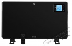 ECG TK 2080 DR Black Szabadon &aacute;ll&oacute; meleg levegős konvektor H&aacute;ztart&aacute;s / Otthon / K&uuml;lt&eacute;r - Fűt&eacute;s - Konvektor - 399594