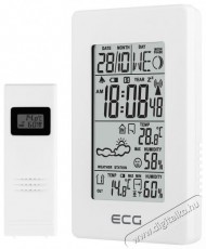 ECG MS 100 White Időjárásjelző állomás Háztartás / Otthon / Kültér - Lakásfelszerelés - Időjárás állomás - 399476