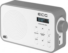 ECG RD 110 DAB White DAB+/FM rádió Audio-Video / Hifi / Multimédia - Rádió / órás rádió - Hordozható, zseb-, táska rádió - 399525