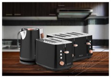 ECG ST 2768 Timber Black Kenyérpirító Konyhai termékek - Konyhai kisgép (sütés / főzés / hűtés / ételkészítés) - Kenyérpirító - 491284