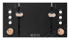 ECG ST 4768 Timber Black Kenyérpirító Konyhai termékek - Konyhai kisgép (sütés / főzés / hűtés / ételkészítés) - Kenyérpirító - 491286