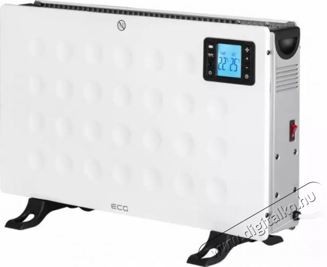 ECG TK-2080 DR White/O Szabadon álló meleg levegős konvektor Háztartás / Otthon / Kültér - Fűtés - Konvektor - 491287