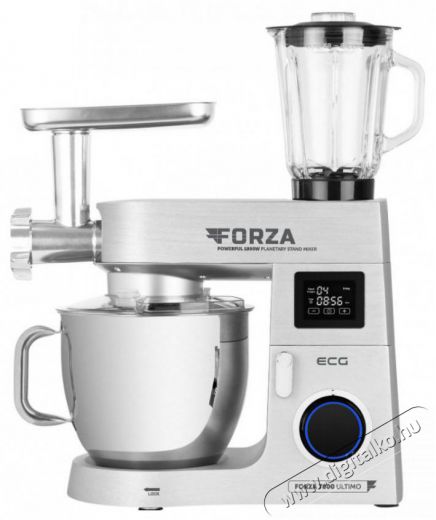 ECG FORZA 7800 Ultimo Argento Konyhai termékek - Konyhai kisgép (előkészítés / feldolgozás) - Konyhai robotgép - 511290