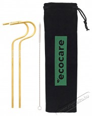 ECOCARE K&ouml;rnyezetbar&aacute;t f&eacute;m sz&iacute;v&oacute;sz&aacute;l arany 2 db - H&aacute;ztart&aacute;s / Otthon / K&uuml;lt&eacute;r - Egy&eacute;b h&aacute;ztart&aacute;si term&eacute;k - 528600