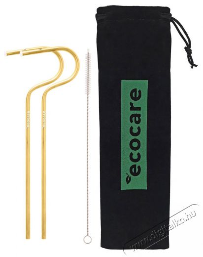 ECOCARE K&ouml;rnyezetbar&aacute;t f&eacute;m sz&iacute;v&oacute;sz&aacute;l arany 2 db H&aacute;ztart&aacute;s / Otthon / K&uuml;lt&eacute;r - Egy&eacute;b h&aacute;ztart&aacute;si term&eacute;k - 528600