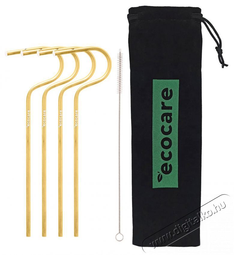 ECOCARE K&ouml;rnyezetbar&aacute;t f&eacute;m sz&iacute;v&oacute;sz&aacute;l arany 4 db H&aacute;ztart&aacute;s / Otthon / K&uuml;lt&eacute;r - Egy&eacute;b h&aacute;ztart&aacute;si term&eacute;k - 528601