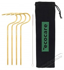 ECOCARE K&ouml;rnyezetbar&aacute;t f&eacute;m sz&iacute;v&oacute;sz&aacute;l arany 4 db - H&aacute;ztart&aacute;s / Otthon / K&uuml;lt&eacute;r - Egy&eacute;b h&aacute;ztart&aacute;si term&eacute;k - 528601