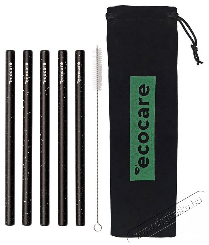 ECOCARE K&ouml;rnyezetbar&aacute;t f&eacute;m sz&iacute;v&oacute;sz&aacute;l Maxi fekete mint&aacute;val 5 db H&aacute;ztart&aacute;s / Otthon / K&uuml;lt&eacute;r - Egy&eacute;b h&aacute;ztart&aacute;si term&eacute;k - 528617