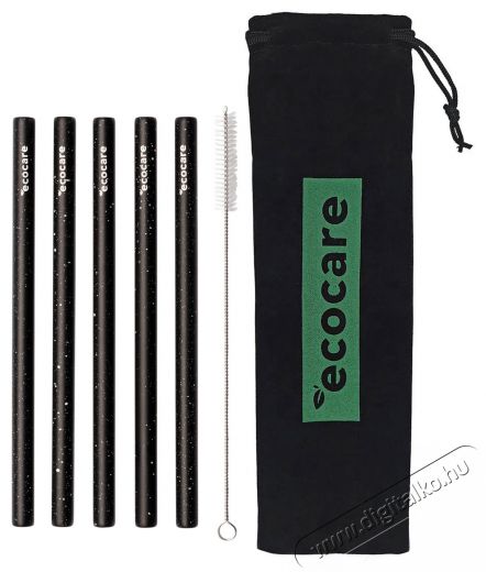 ECOCARE K&ouml;rnyezetbar&aacute;t f&eacute;m sz&iacute;v&oacute;sz&aacute;l Maxi fekete mint&aacute;val 5 db H&aacute;ztart&aacute;s / Otthon / K&uuml;lt&eacute;r - Egy&eacute;b h&aacute;ztart&aacute;si term&eacute;k - 528617