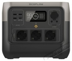 ECOFLOW RIVER 2 Pro hordozhat&oacute; erőmű, 768Wh, LFP, 7.8 kg, Sz&uuml;rke H&aacute;ztart&aacute;s / Otthon / K&uuml;lt&eacute;r - Szersz&aacute;m - &Aacute;ramfejlesztő - 536389