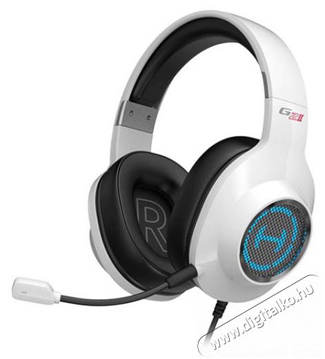 EDIFIER HECATE G2 II 7.1 RGB fehér gamer headset Audio-Video / Hifi / Multimédia - Fül és Fejhallgatók - Fejhallgató mikrofonnal / headset - 455286