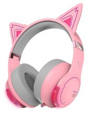 EDIFIER Hecate G5BT Bluetooth rózsaszín gamer fejhallgató Audio-Video / Hifi / Multimédia - Fül és Fejhallgatók - Fejhallgató - 455631