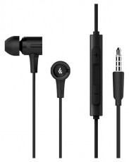 EDIFIER P205 vezetékes mikrofonos fekete fülhallgató Audio-Video / Hifi / Multimédia - Fül és Fejhallgatók - Fülhallgató mikrofonnal / headset - 455136