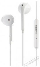 EDIFIER P180 Plus vezetékes mikrofonos fehér fülhallgató Audio-Video / Hifi / Multimédia - Fül és Fejhallgatók - Fülhallgató mikrofonnal / headset - 455727