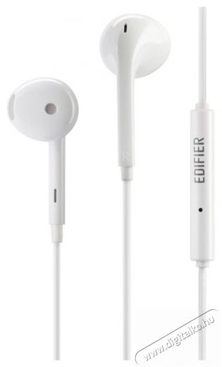 EDIFIER P180 Plus vezetékes mikrofonos fehér fülhallgató Audio-Video / Hifi / Multimédia - Fül és Fejhallgatók - Fülhallgató mikrofonnal / headset - 455727