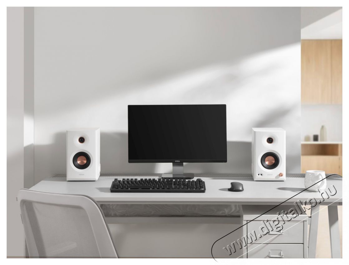 EDIFIER MR5, feh&eacute;r Audio-Video / Hifi / Multim&eacute;dia - Hangfal - Hangfalszett - &Aacute;ll&oacute; / front hangfal - 530490