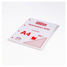 EGYEB BELFOLDI Office Depot A4 50 lapos kockás gyűrűskönyv betét Iroda és számítástechnika - Nyomtató - Kiegészítő - 508557