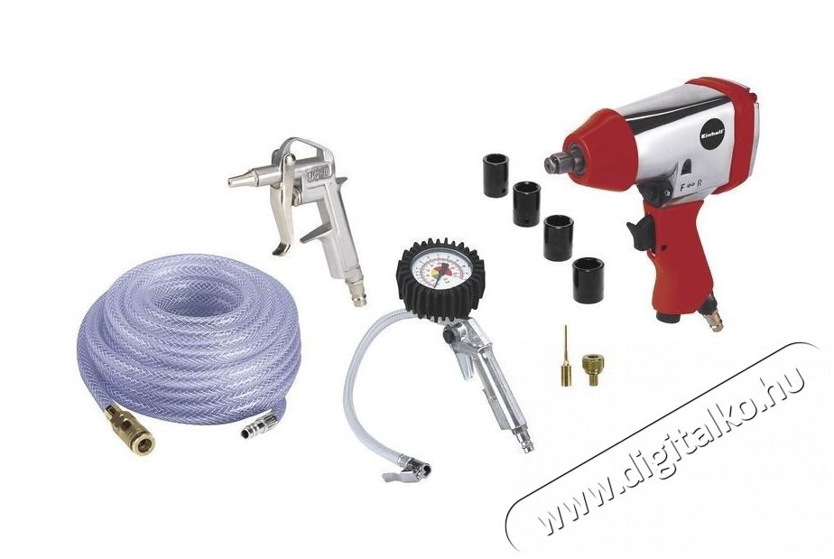 Einhell 10 részes kompresszor szett Háztartás / Otthon / Kültér - Szerszám - Kompresszor - 352197