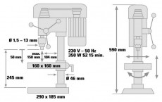Einhell BT-BD 401 fúrógép Háztartás / Otthon / Kültér - Szerszám - Fúró / fúrókalapács - 295705