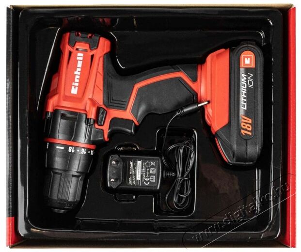 Einhell TC-CD 18-2 LI (1X1,5 AH) Akkumulátoros csavarozó Háztartás / Otthon / Kültér - Szerszám - Akkumulátoros csavarhúzó - 352477