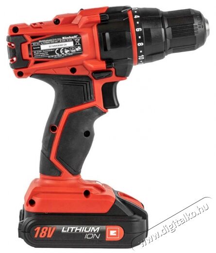 Einhell TC-CD 18-2 LI (1X1,5 AH) Akkumulátoros csavarozó Háztartás / Otthon / Kültér - Szerszám - Akkumulátoros csavarhúzó - 352477