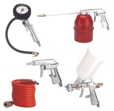 Einhell Kompresszor tartozék szett - 5 részes Háztartás / Otthon / Kültér - Szerszám - Kiegészítő, tartozék - 352212