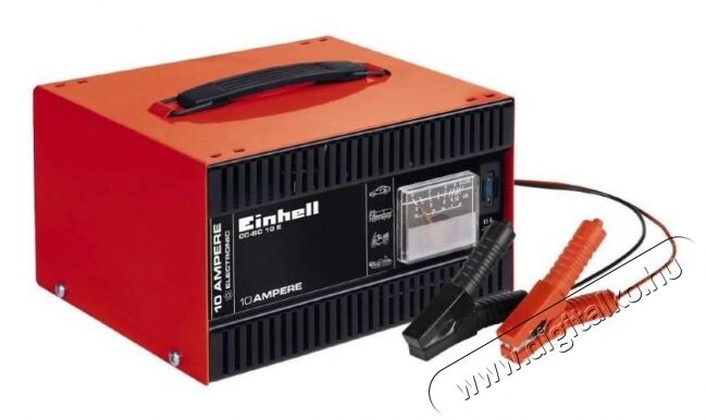 Einhell CCBC10E Akkumulátor töltő Autóhifi / Autó felszerelés - Autós / autóhifi kiegészítő - Autó akkumulátor töltő - 309446