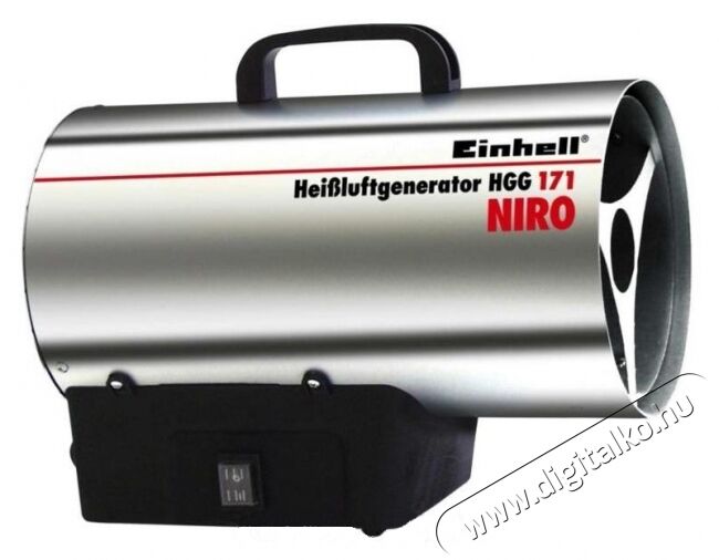 Einhell HGG 171N Gázos hősugárzó Háztartás / Otthon / Kültér - Fűtés - Gáz hősugárzó - 309448