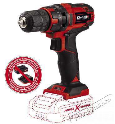 Einhell TC-CD 18/35 LI- solo Akkus fúró/csavarozó Háztartás / Otthon / Kültér - Szerszám - Akkumulátoros csavarhúzó - 362152