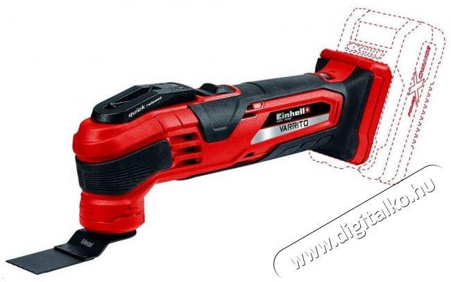 Einhell VARRITO SOLO Akkus multicsiszoló (4465160) Háztartás / Otthon / Kültér - Szerszám - Csiszoló gép - 352660