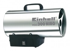 Einhell HGG 300 Niro gázos hőlégbefúvó Háztartás / Otthon / Kültér - Fűtés - Gáz hősugárzó - 309447