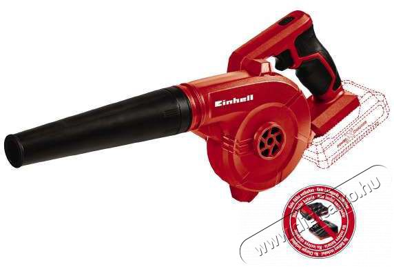 Einhell TE-CB 18/180 LI - SOLO lombfúvó Háztartás / Otthon / Kültér - Kültér / kerti termék / grill - Lombszívó és fúvó - 352562