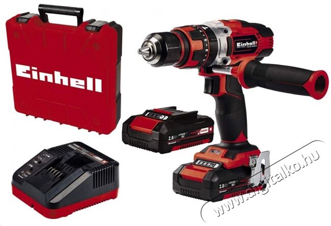 Einhell TE-CD 18/48 LI-I (2X2,0AH) Fúró-csavarozó Háztartás / Otthon / Kültér - Szerszám - Fúró / fúrókalapács - 352574