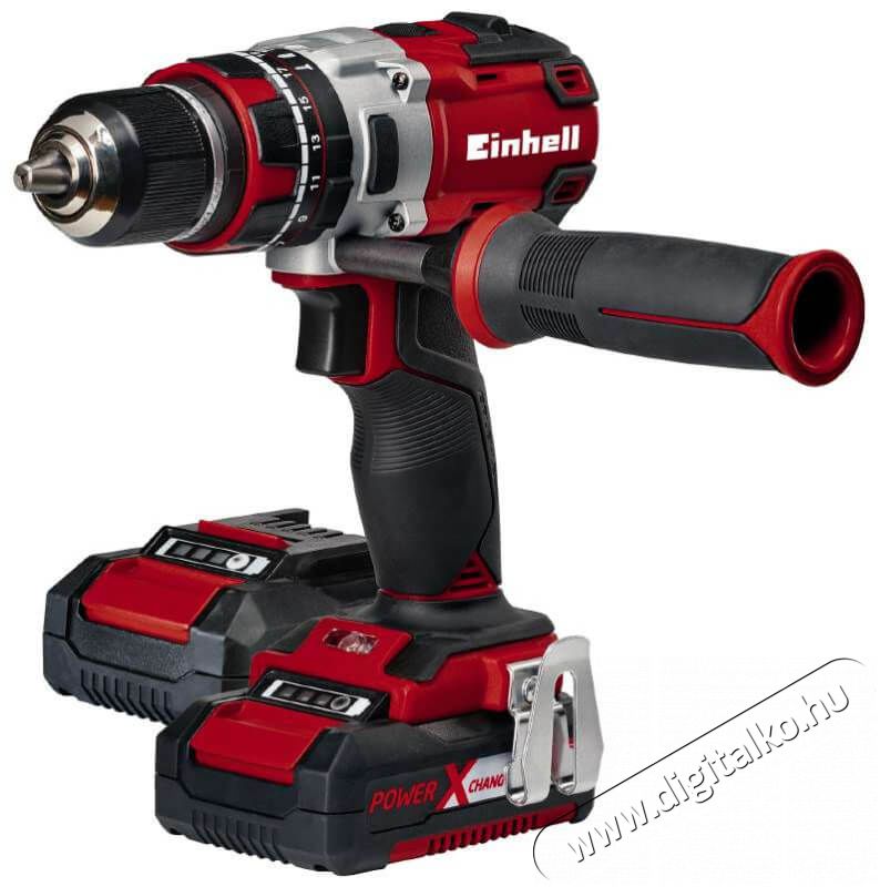 Einhell TE-CD 18 LI-I BL (2X2,0AH) akkus fúró-csavarozó Háztartás / Otthon / Kültér - Szerszám - Csavarhúzó / kulcs / fúró / szerszám készlet - 352570