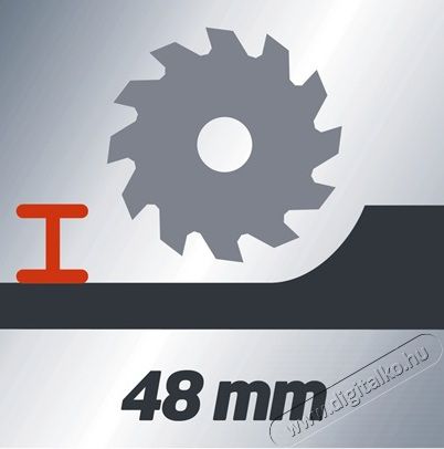 Einhell TE-CS 18 LI Solo kézi körfűrész (4331200) Háztartás / Otthon / Kültér - Szerszám - Kör / dekopír / szúró fűrész - 352586