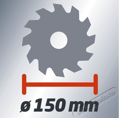 Einhell TE-CS 18 LI Solo kézi körfűrész (4331200) Háztartás / Otthon / Kültér - Szerszám - Kör / dekopír / szúró fűrész - 352586
