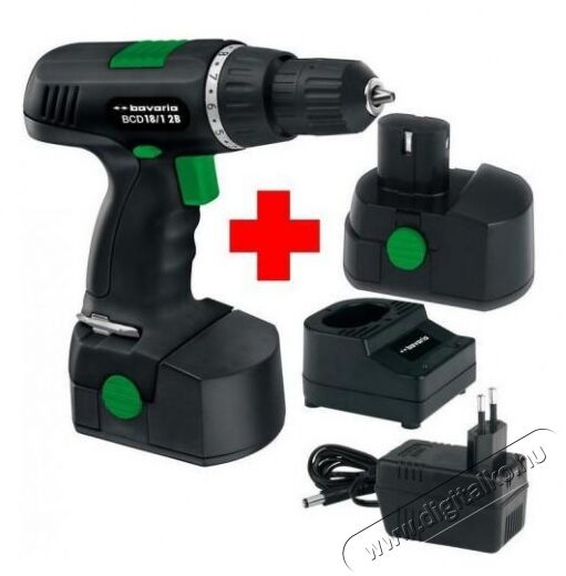 Einhell Bavaria BCD 18/1 2B akkumulátoros csavarhúzó Háztartás / Otthon / Kültér - Szerszám - Akkumulátoros csavarhúzó - 295702