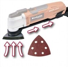 Einhell TE-MG 300 EQ KIT Multicsiszoló Háztartás / Otthon / Kültér - Szerszám - Csiszoló gép - 352604