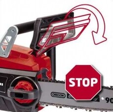 Einhell GE-LC 18 Li Akkus láncfűrész kit (4501760) Háztartás / Otthon / Kültér - Kültér / kerti termék / grill - Láncfűrész - 352383