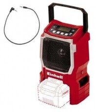 Einhell TE-CR 18 LI SOLO akkumulátoros rádió Audio-Video / Hifi / Multimédia - Rádió / órás rádió - Munka és szabadidő rádió - 352583