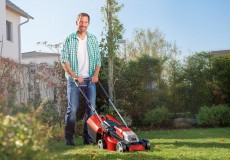 Einhell GE-CM 18/30 LI akkumulátoros fűnyíró Háztartás / Otthon / Kültér - Kültér / kerti termék / grill - Fűnyíró / gyeplazító - 352349