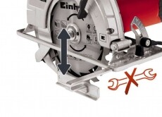 Einhell TC-CS 1400 KÖRFŰRÉSZ Háztartás / Otthon / Kültér - Szerszám - Kör / dekopír / szúró fűrész - 352480