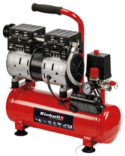 Einhell TEAC6SILENT Kompresszor Háztartás / Otthon / Kültér - Szerszám - Kompresszor - 365295