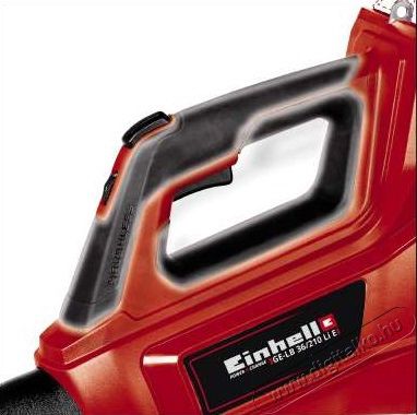 Einhell GE-LB 36/210 Li E-Solo akkumulátoros lombfúvó Háztartás / Otthon / Kültér - Kültér / kerti termék / grill - Lombszívó és fúvó - 365303