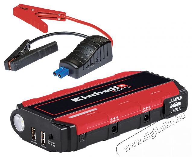 Einhell CE-JS 12 hordozható indításrásegítő és akkumulátor Autóhifi / Autó felszerelés - Autós / autóhifi kiegészítő - Autó akkumulátor töltő - 352255