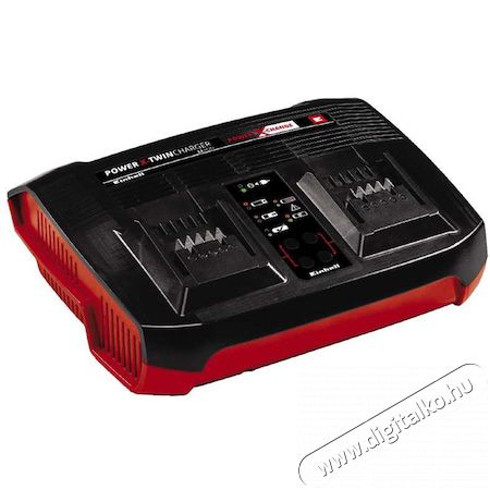 Einhell POWER-X-TWINCHARGER 3A Akkutöltő Akkuk és töltők - Li-ion akkumulátor és töltő (utángyártott) - Töltő - 352445