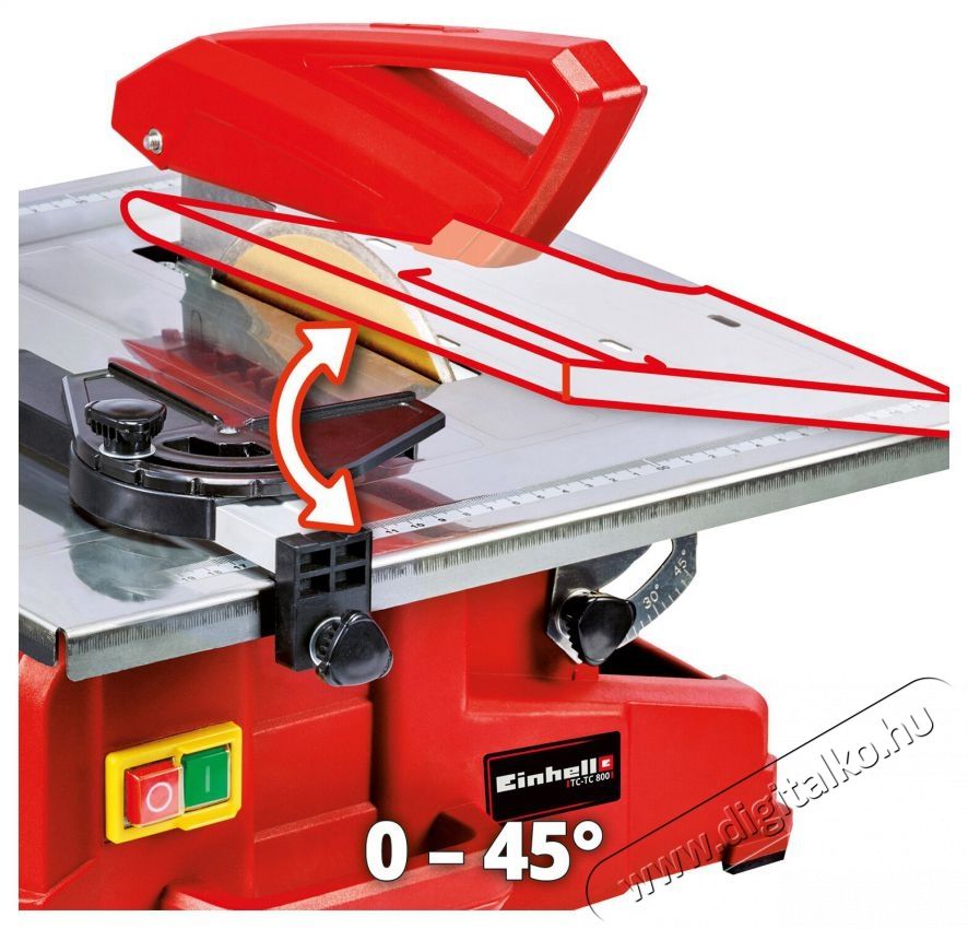 Einhell TC-TC 800 Csempev&aacute;g&oacute; G&eacute;p H&aacute;ztart&aacute;s / Otthon / K&uuml;lt&eacute;r - Szersz&aacute;m - K&ouml;r / dekop&iacute;r / sz&uacute;r&oacute; fűr&eacute;sz - 352537