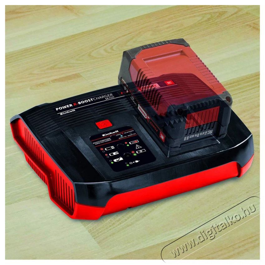 Einhell 4512064 PXC Plus Boost-Charger 18V akkumulátor töltő Akkuk és töltők - Li-ion akkumulátor és töltő (utángyártott) - Töltő - 379569